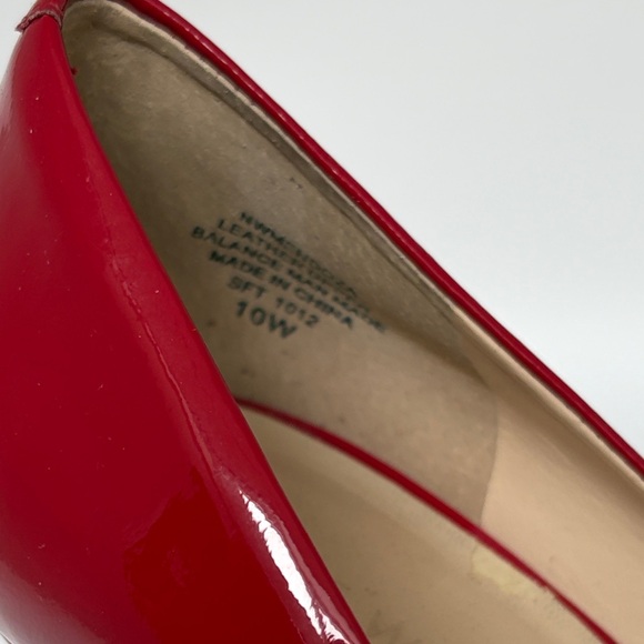 Nine West Red Platform Heels - Picture 4 of 10